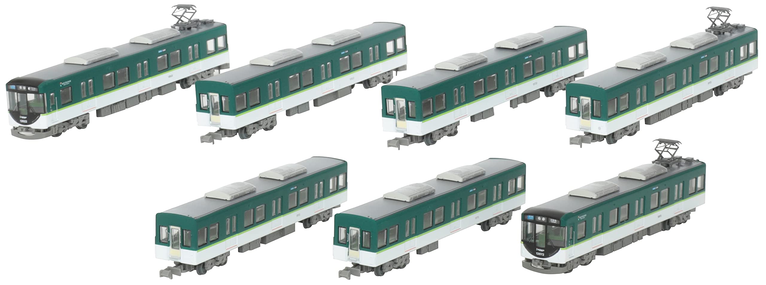 Amazon | 鉄道コレクション 鉄コレ 京阪電気鉄道13000系 7両セット C