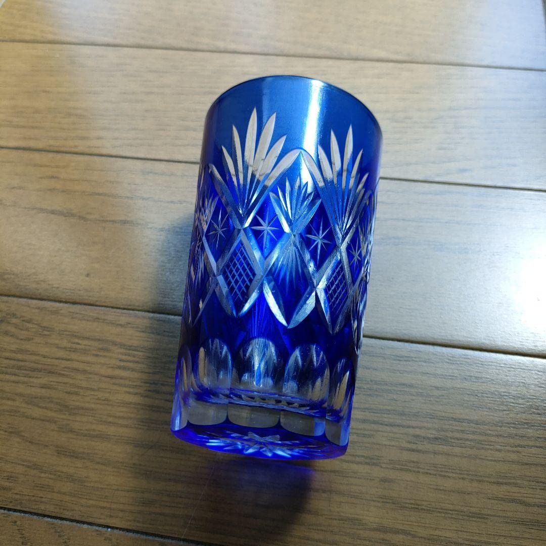 Amazon.co.jp: 江戸被せ切子 義山満ペア : おもちゃ