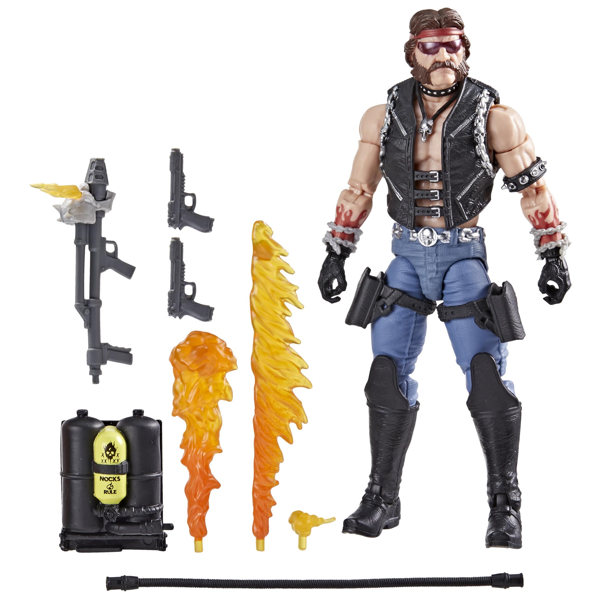G.I. Joe Classified Series #123, Dreadnok Torch, Collectible 6