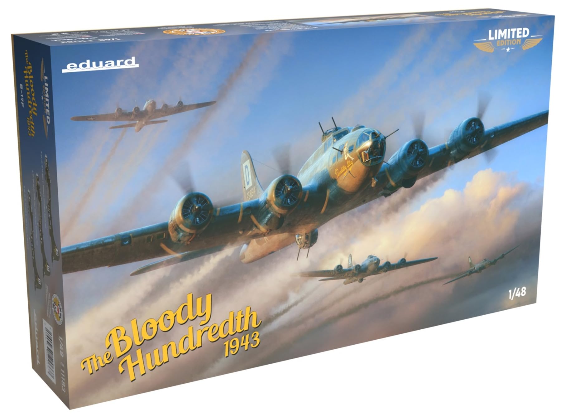Amazon | エデュアルド(Eduard) 1/48 リミテッドエディション B-17F 血
