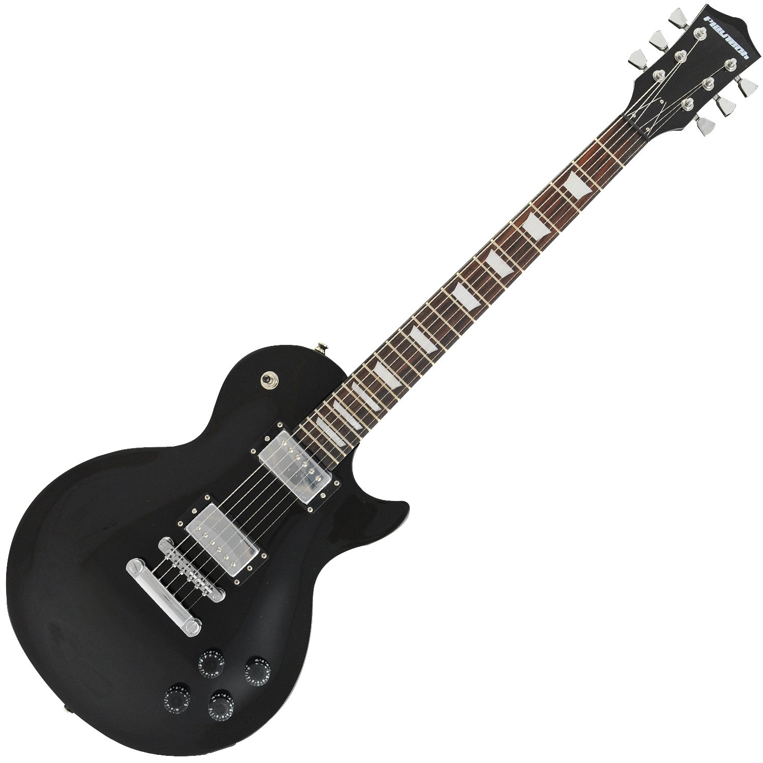Amazon | PLAYTECH エレキギター LP400 BLACK | エレキギター | 楽器