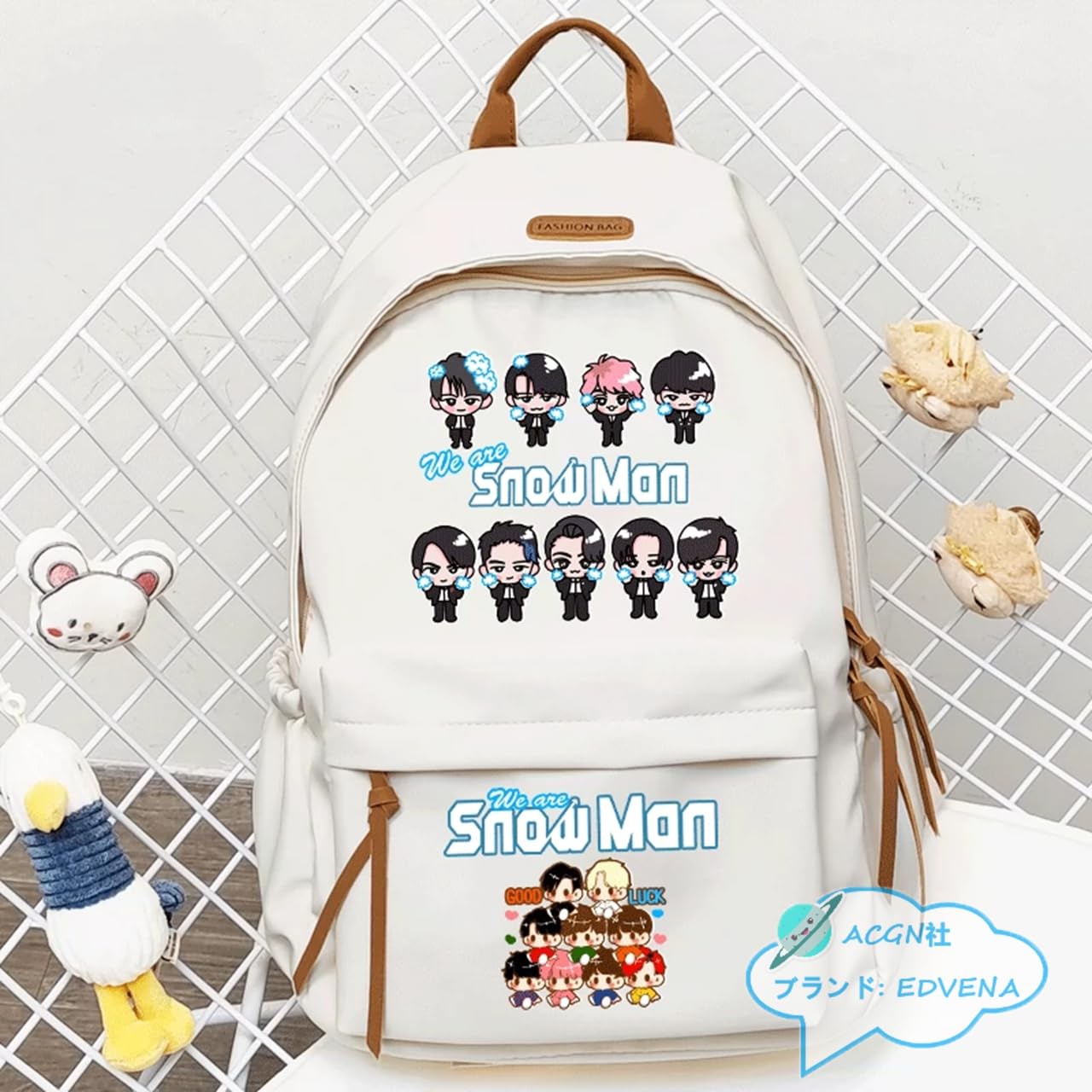 Amazon.co.jp: スノーマン リュック バックパック Snowman 目黒蓮