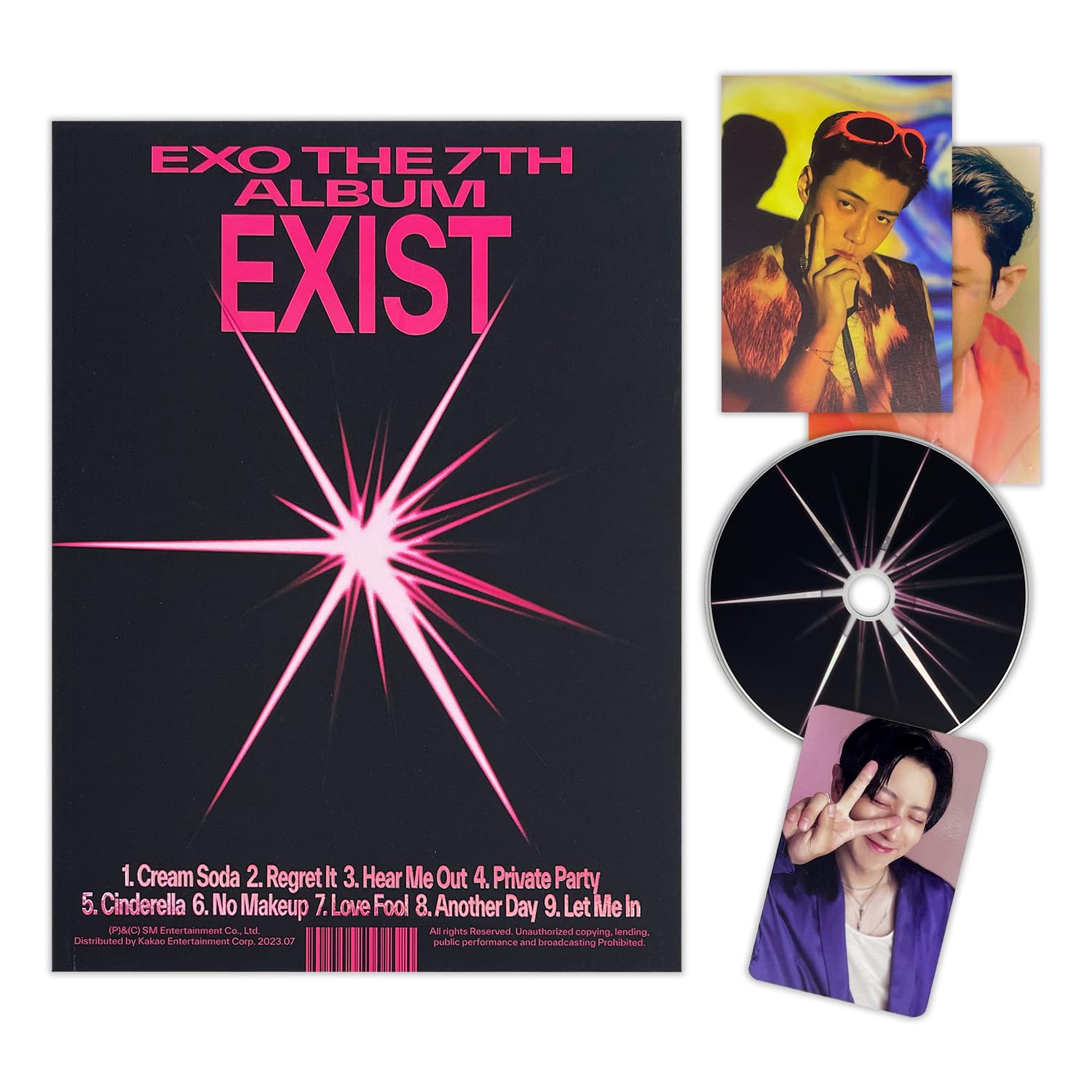 Amazon.com: EXO - 7th Album [EXIST] (Photo Book Ver. - X Ver