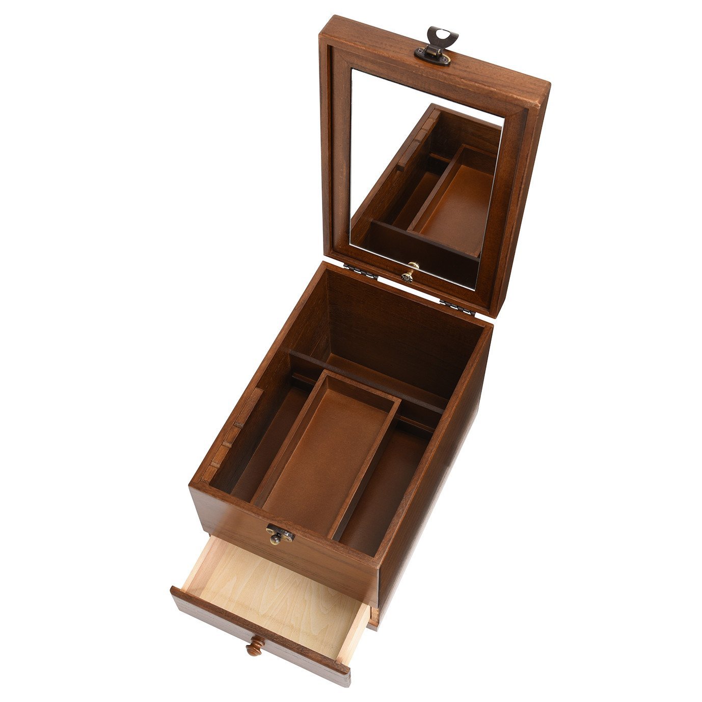 Amazon.co.jp: 茶谷産業 日本製 Wooden Case 木製コスメティック