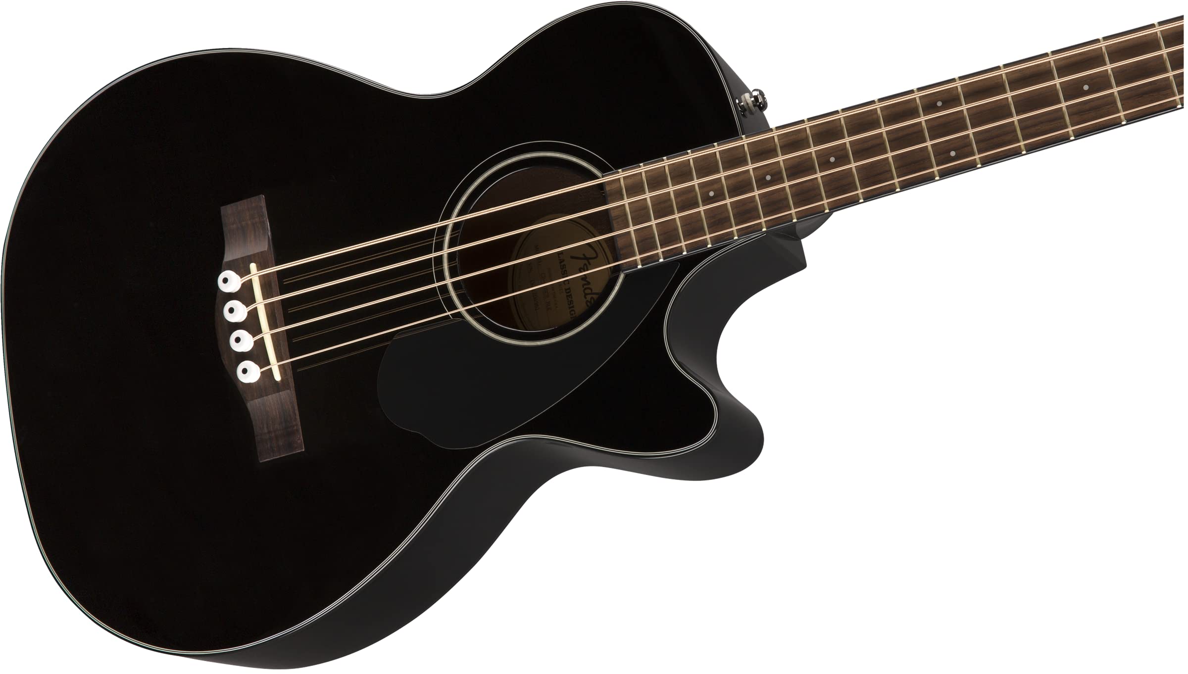 Amazon.com: Fender Acoustic Bass Guitar 4-String with Fishman Bass