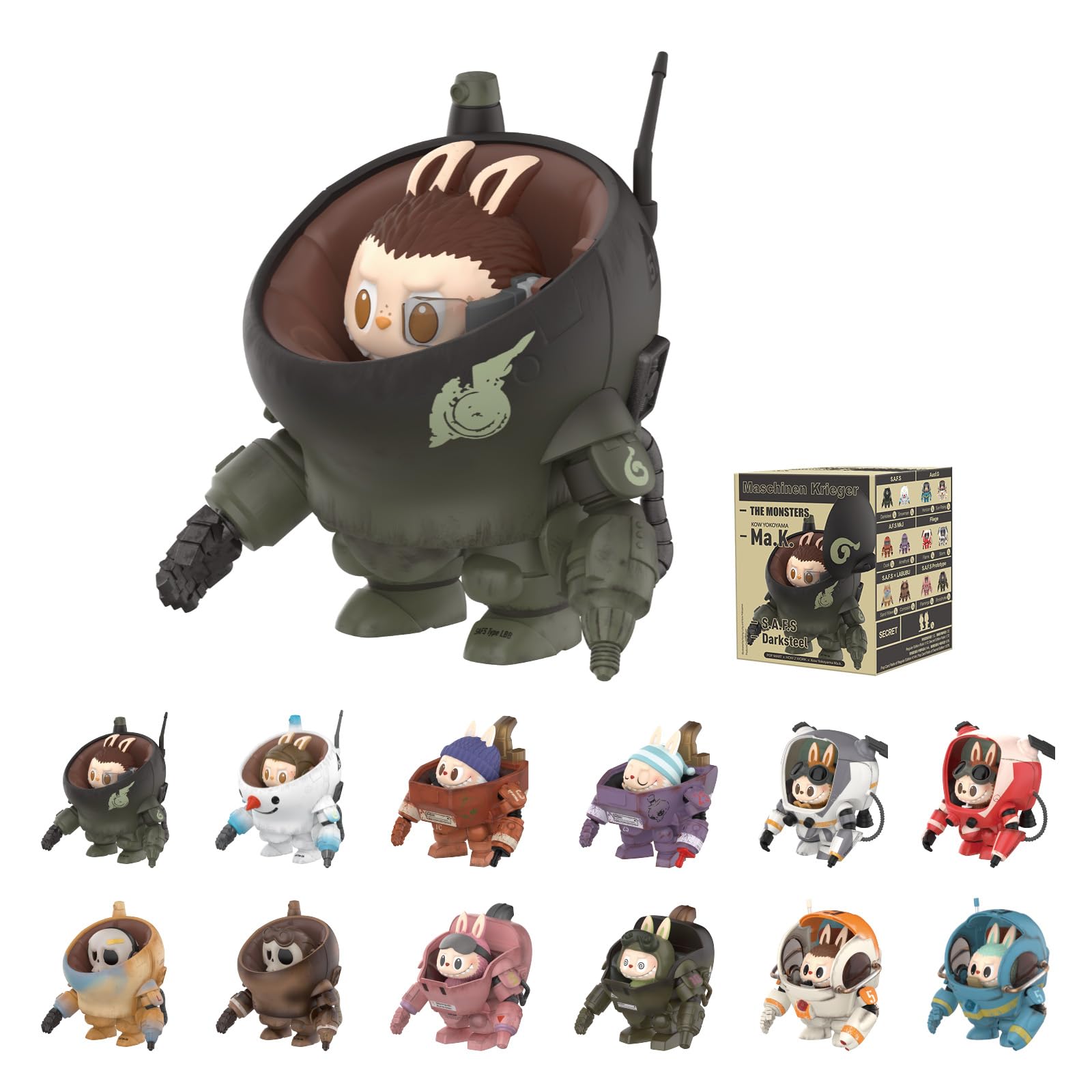 Amazon.co.jp: POP MART ザ・モンスターズ×コウ ヨコヤマ Ma.K