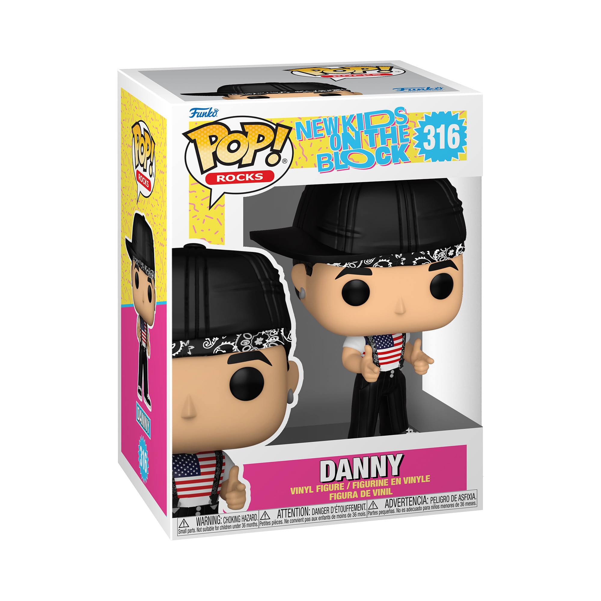 Amazon.com: Funko Pop! Rocks: New Kids on The Block - Danny : New
