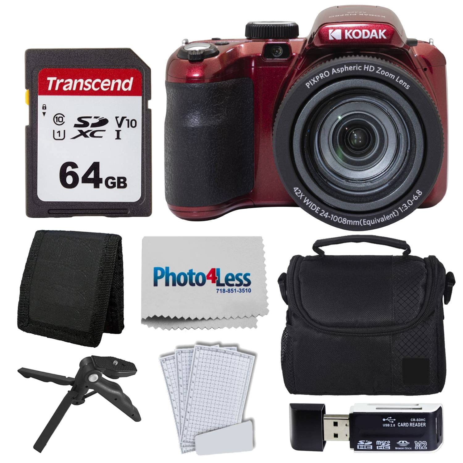 Amazon.com : Kodak PIXPRO AZ425 Digital Camera + 64GB Memory Card