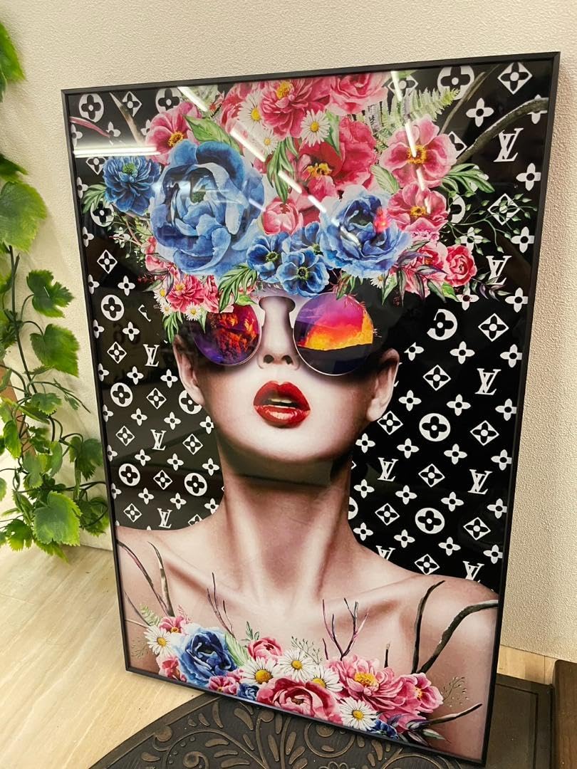 Amazon.co.jp: オマージュアート アートパネル ブランド アート 絵画