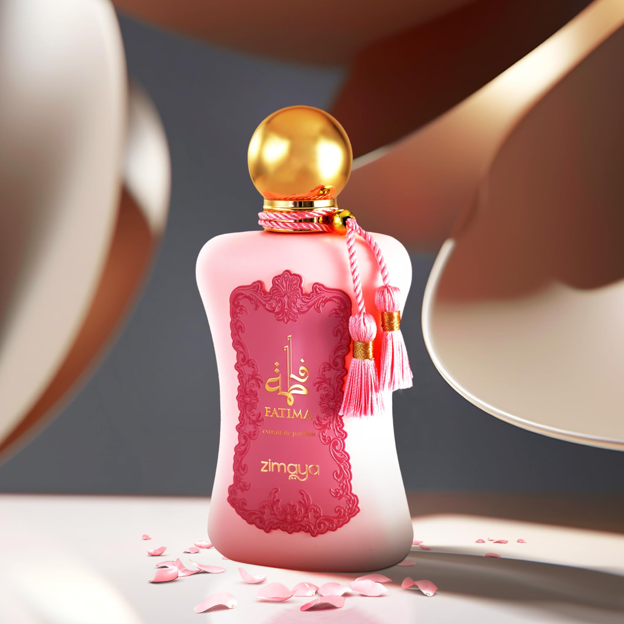 Amazon.com : Zimaya Fatima Pink Pour Femme Eau De Parfum, 3.4 Fl