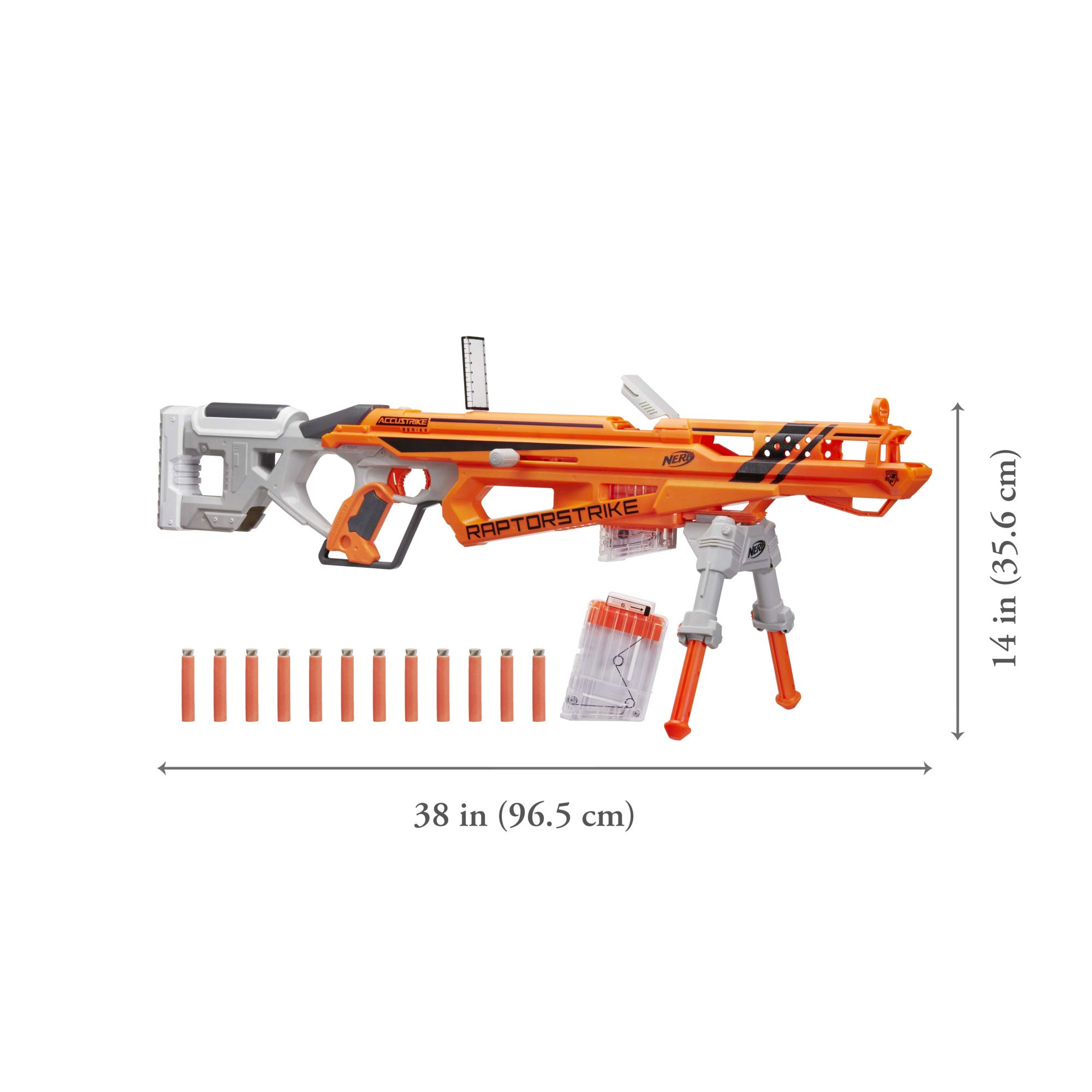 Nerf N-Strike Elite AccuStrike Raptor Strike Toy Gun: Buy Online
