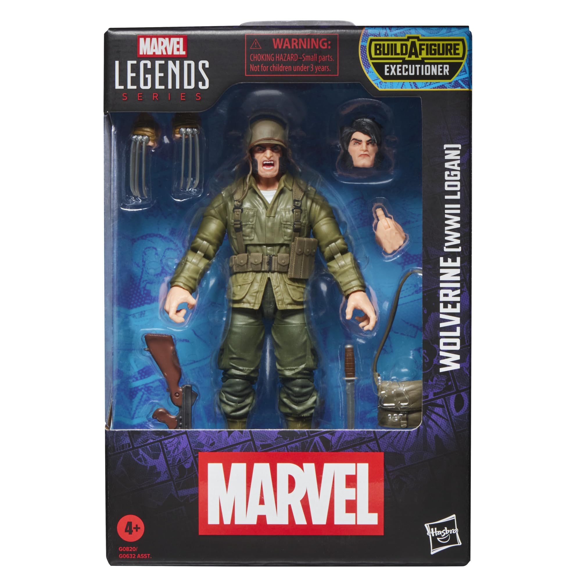 Amazon.com: Marvel Legends Series Wolverine (WWII Logan), X-Men