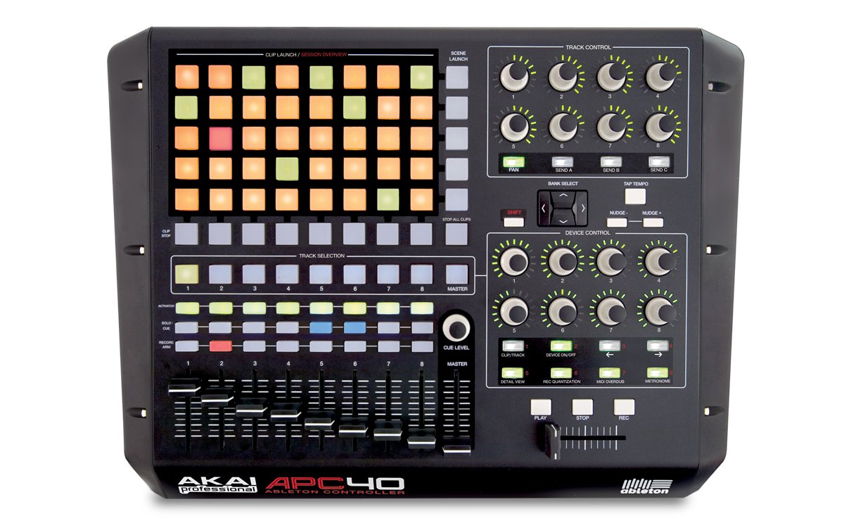 Amazon | AKAI MIDIコントローラ APC40 | MIDIコントローラー | 楽器