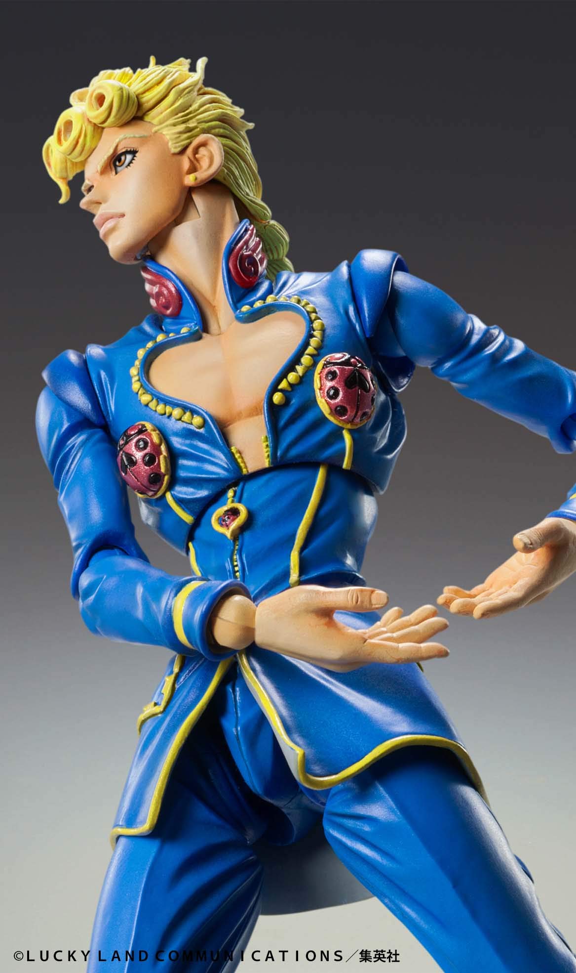 Amazon.co.jp: 超像可動「ジョジョの奇妙な冒険」第5部 79.ジョルノ