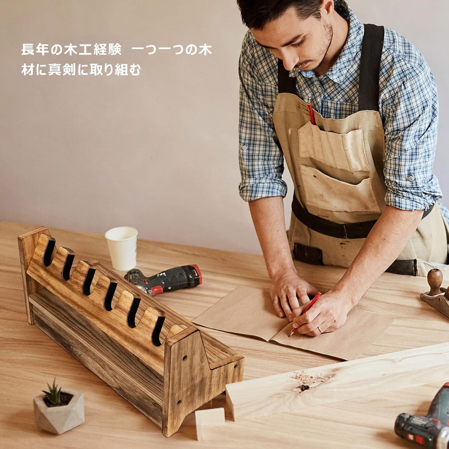 Amazon.co.jp: GriMei木製ハンドガンラック おもちゃの銃 モデルガン