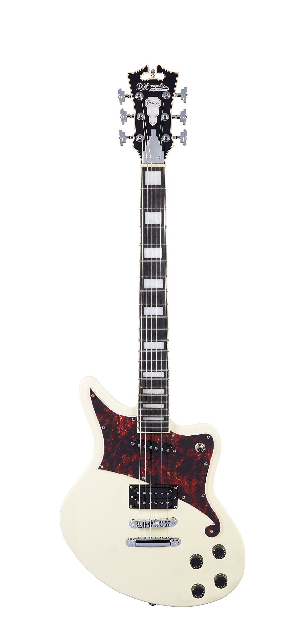 Amazon.com: D'Angelico Premier Bedford Electric Guitar - Antique