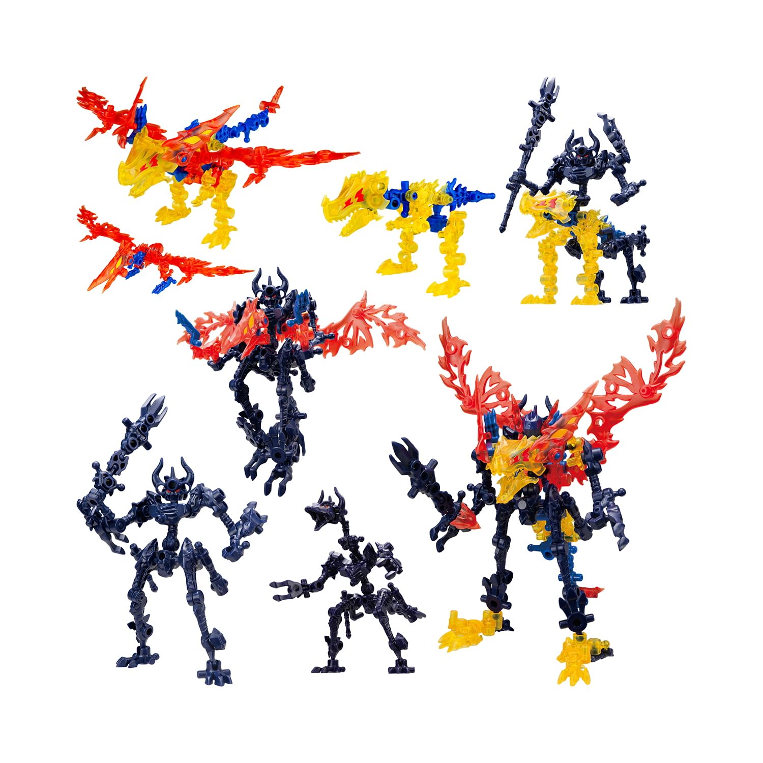 Amazon.co.jp: ほねほねザウルスPLUS 超侵蝕！魔竜人覚醒 編 [全8種