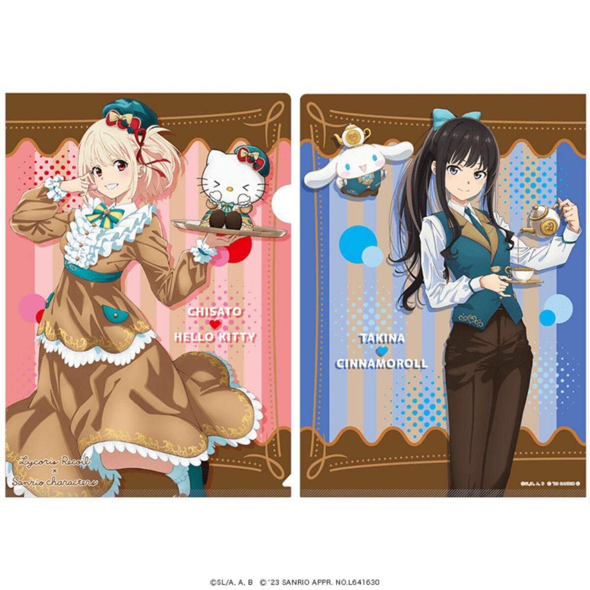 Amazon.co.jp: リコリスリコイル× コラボ クリアファイル 錦木千束