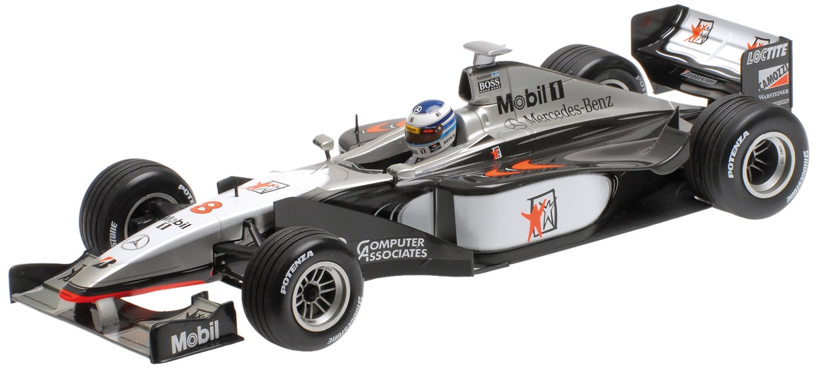 Amazon | ☆ ミニチャンプス 1/18 マクラーレン メルセデス MP4/13