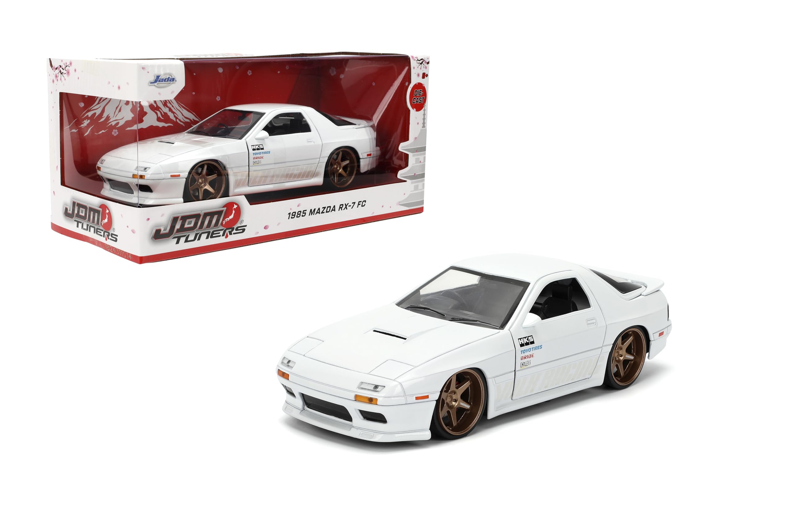 Amazon.com: Jada Toys JDM Tuners 1:24 Scale Die-Cast 1985 Mazda RX