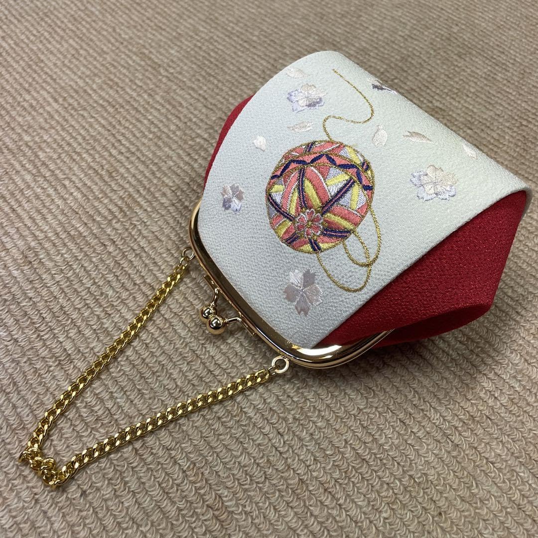 Amazon.co.jp: 七五三 七歳お祝い はこせこ 筥迫セット 手毬 刺繍 箱迫