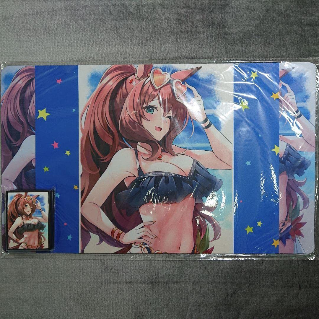 ウマ娘 アーモンドアイ スリーブ プレイマット セット qo ウマ娘