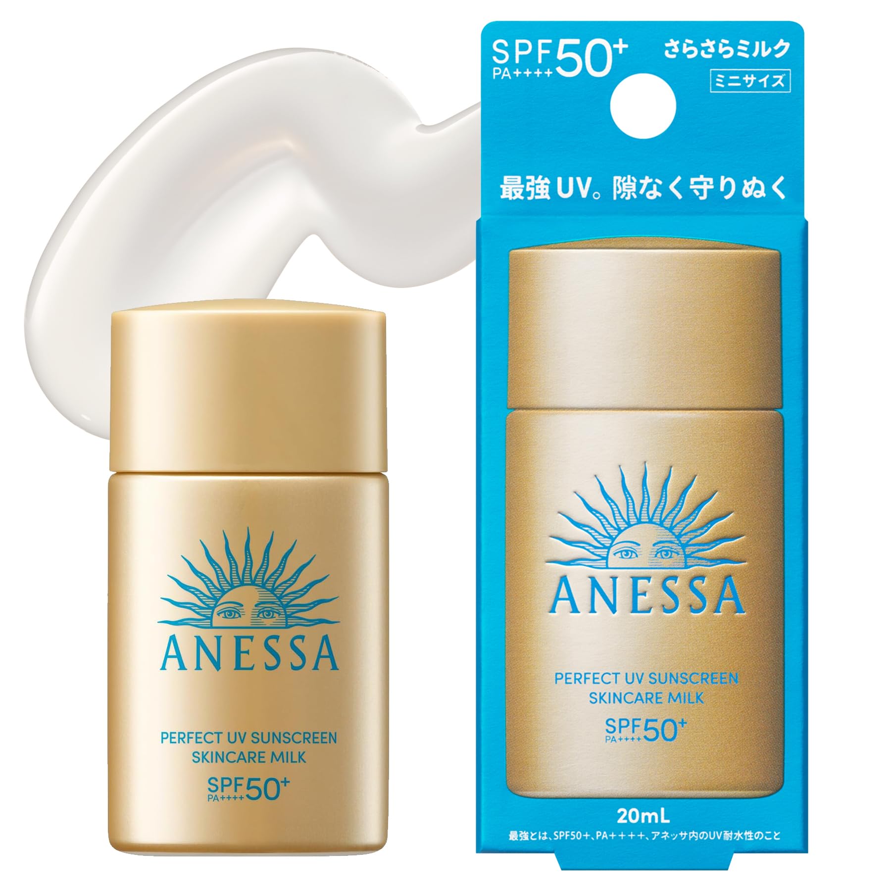 Amazon.co.jp: Anessa Perfect UV Skin Care Milk, NA, 0.7 fl oz (20