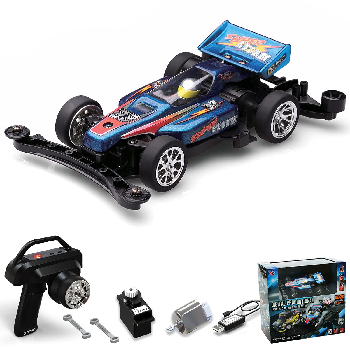 Amazon.co.jp: Xotik 1/32 XC324 Super Storm RTR ラジオコントロール