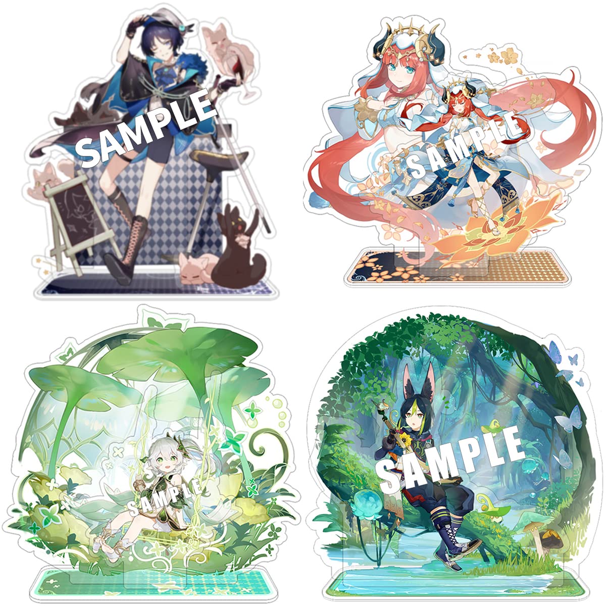 Amazon.co.jp: 原神 アクリルスタンド 放浪者 ナヒーダ ニィロウ