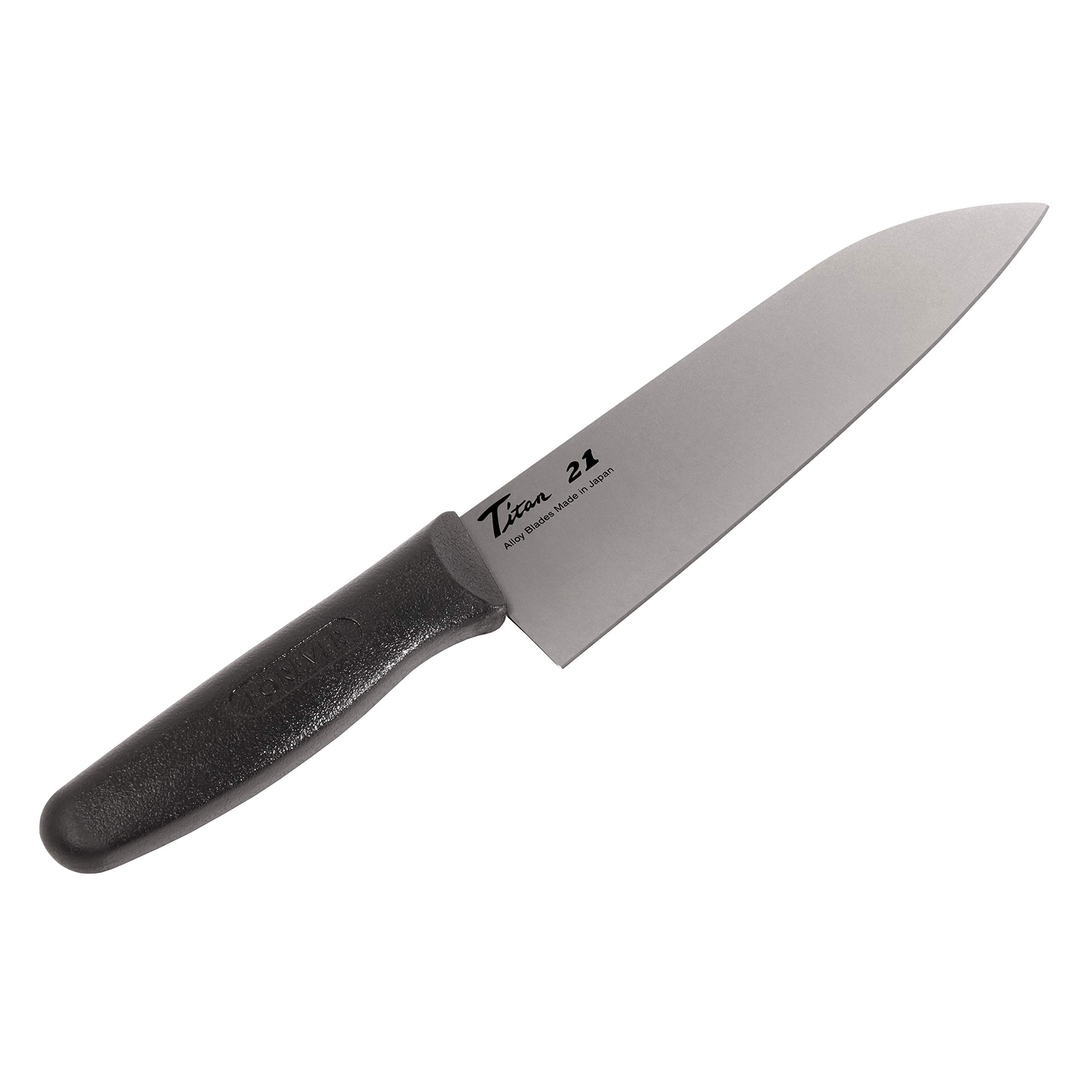 Amazon｜FOREVER 銀チタン 三徳 180mm GHT-18｜特殊包丁 オンライン通販