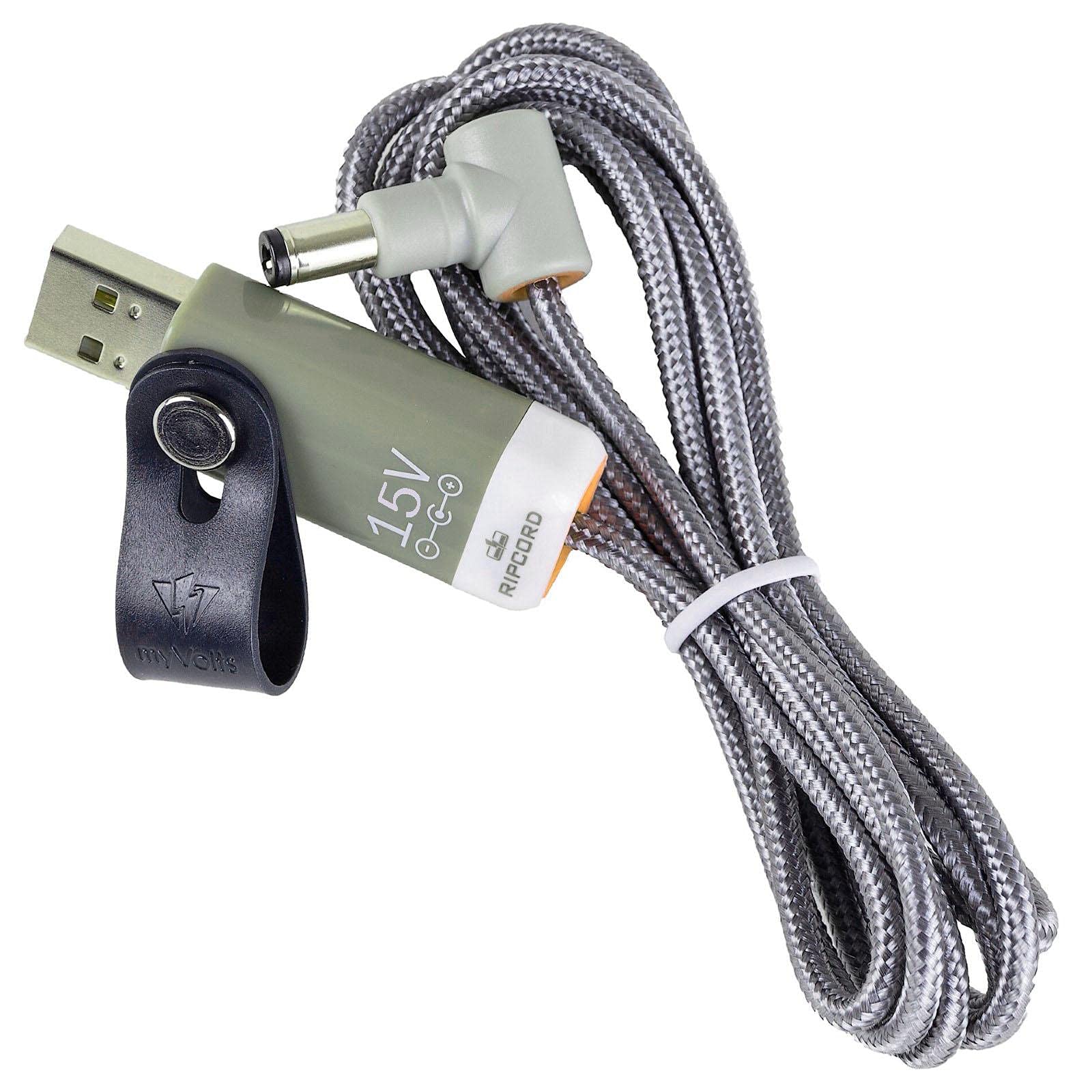 Amazon | myVolts Ripcord USB - 15V DC電源ケーブル Native