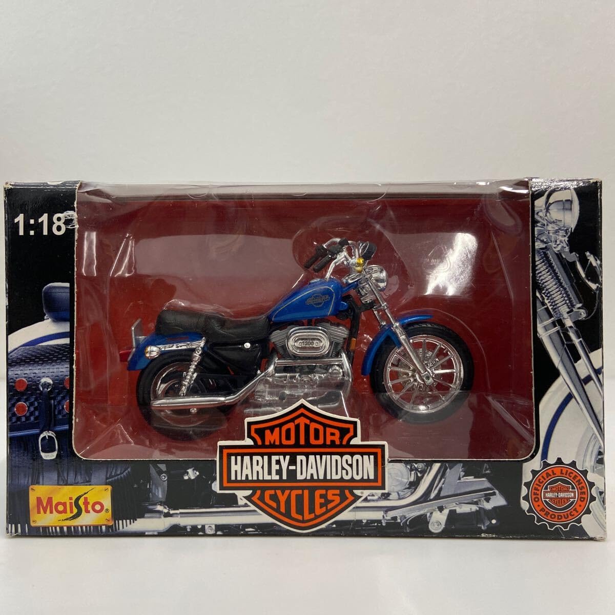 Amazon | Maisto 1/18 HARLEY DAVIDSON XLH SPORTSTER 1200 マイスト