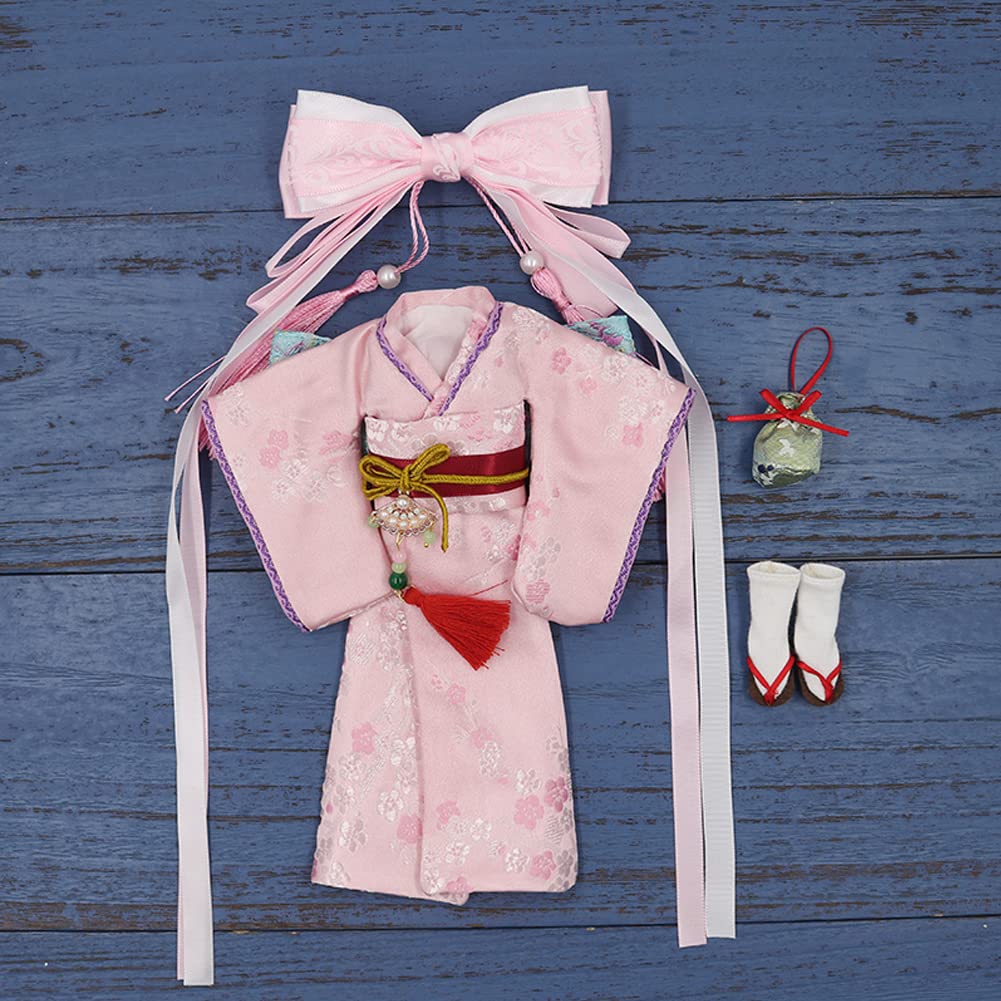 Amazon.co.jp: rakulifey ブライス服 和服 髪飾り付き ネオブライス