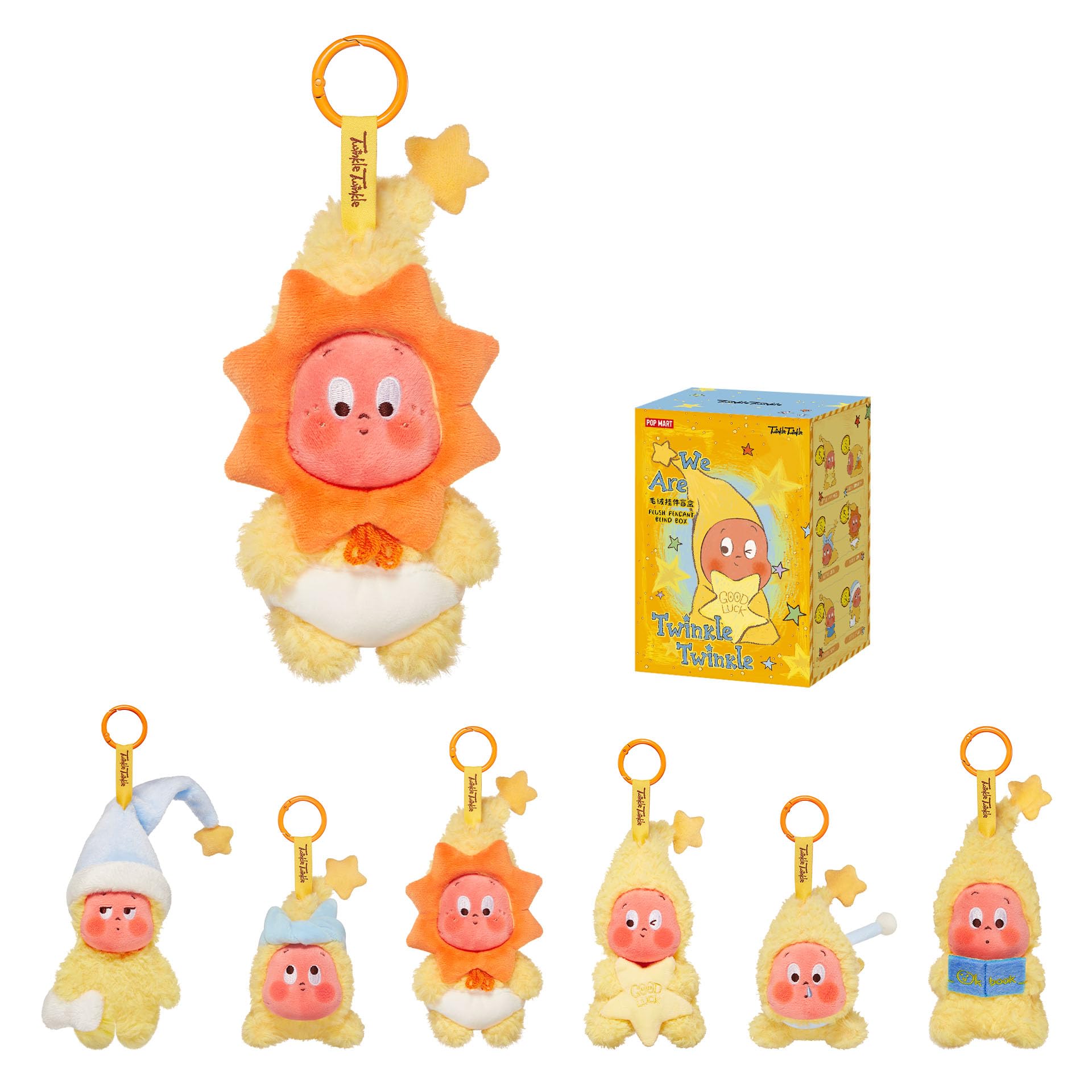 Amazon.com: POP MART We are Twinkle Twinkle Series-Plush Pendant