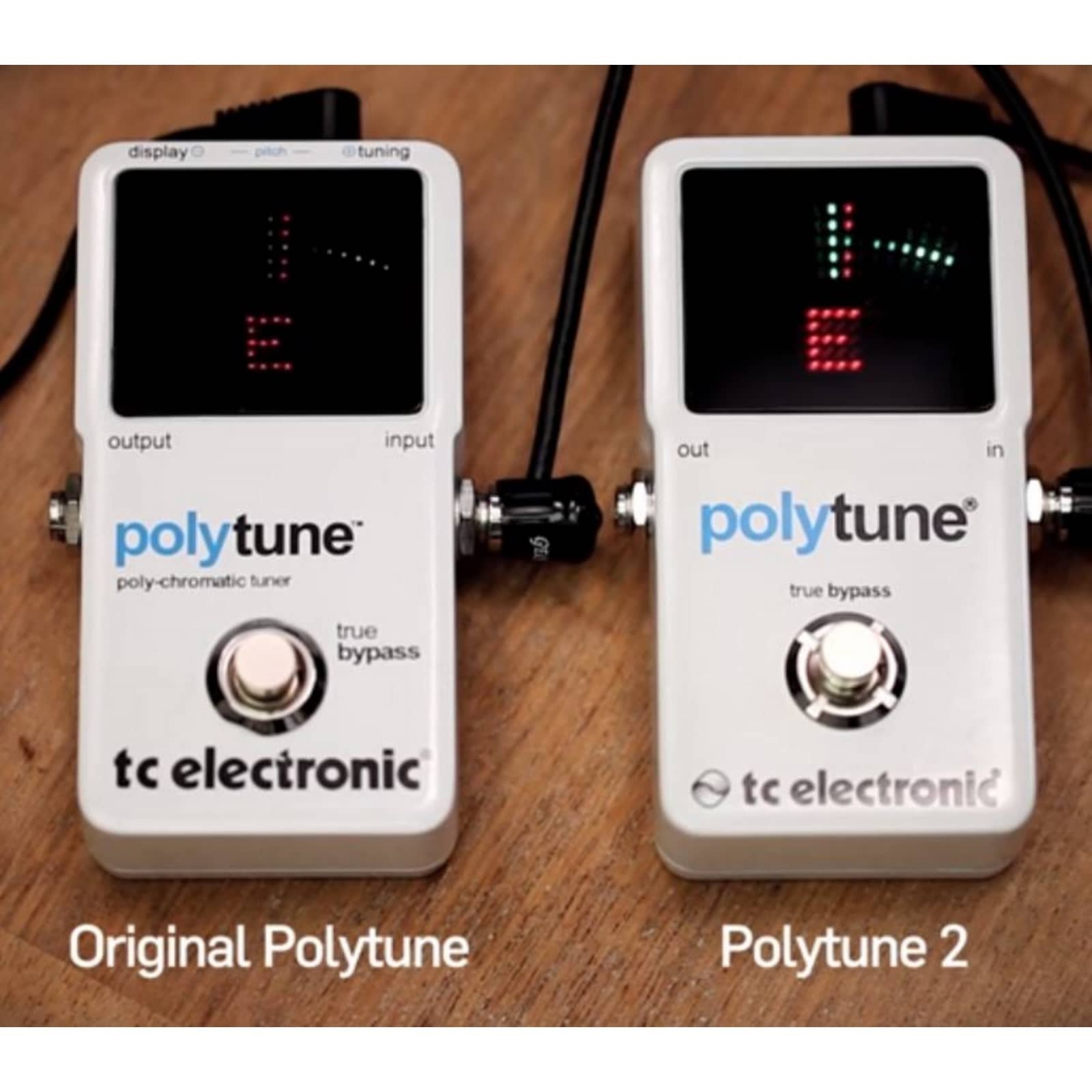 TC Electronic Guitar Tuner Polytune 2 Guitar Pedal Tuner : Amazon
