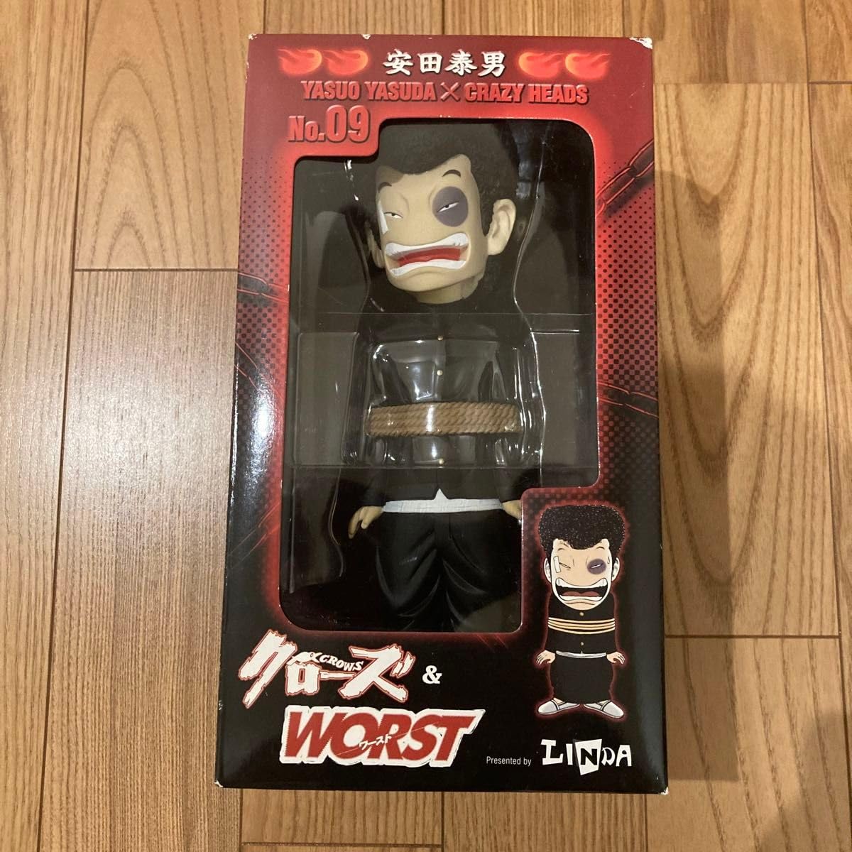 安田 康男 ハガキ限定版 クローズ WORST 安田 康男 ハガキ限定版