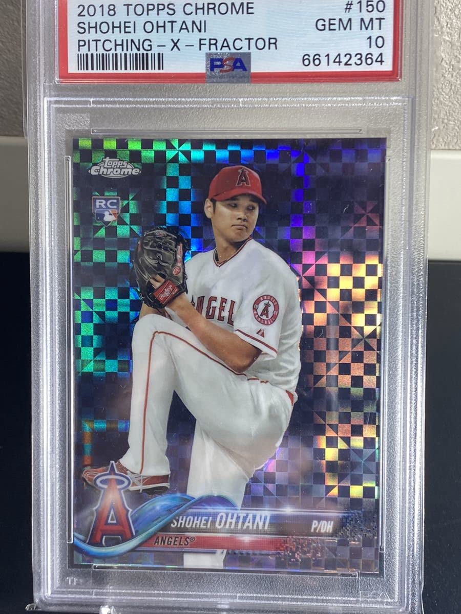 Amazon.co.jp: 【PSA10!】大谷翔平 Topps Chrome 2018 x-fractor