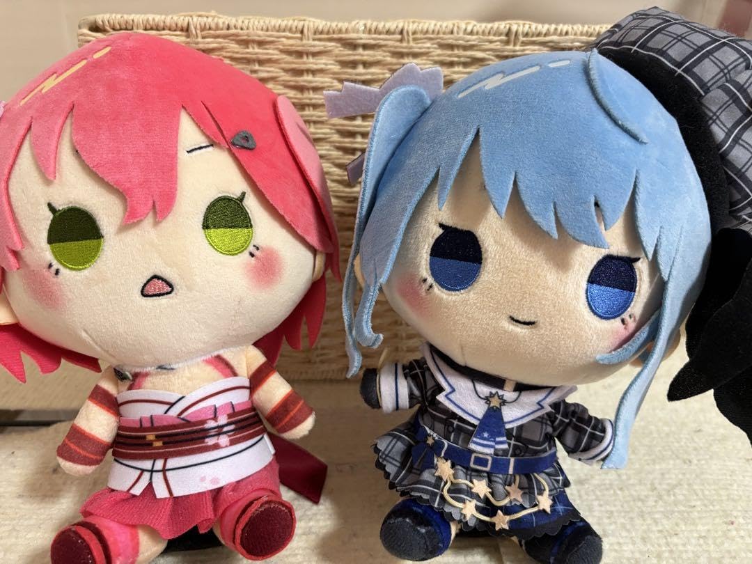 Amazon.co.jp: さくらみこ▽星街すいせい▽もちどる▽ぬいぐるみ▽▽み
