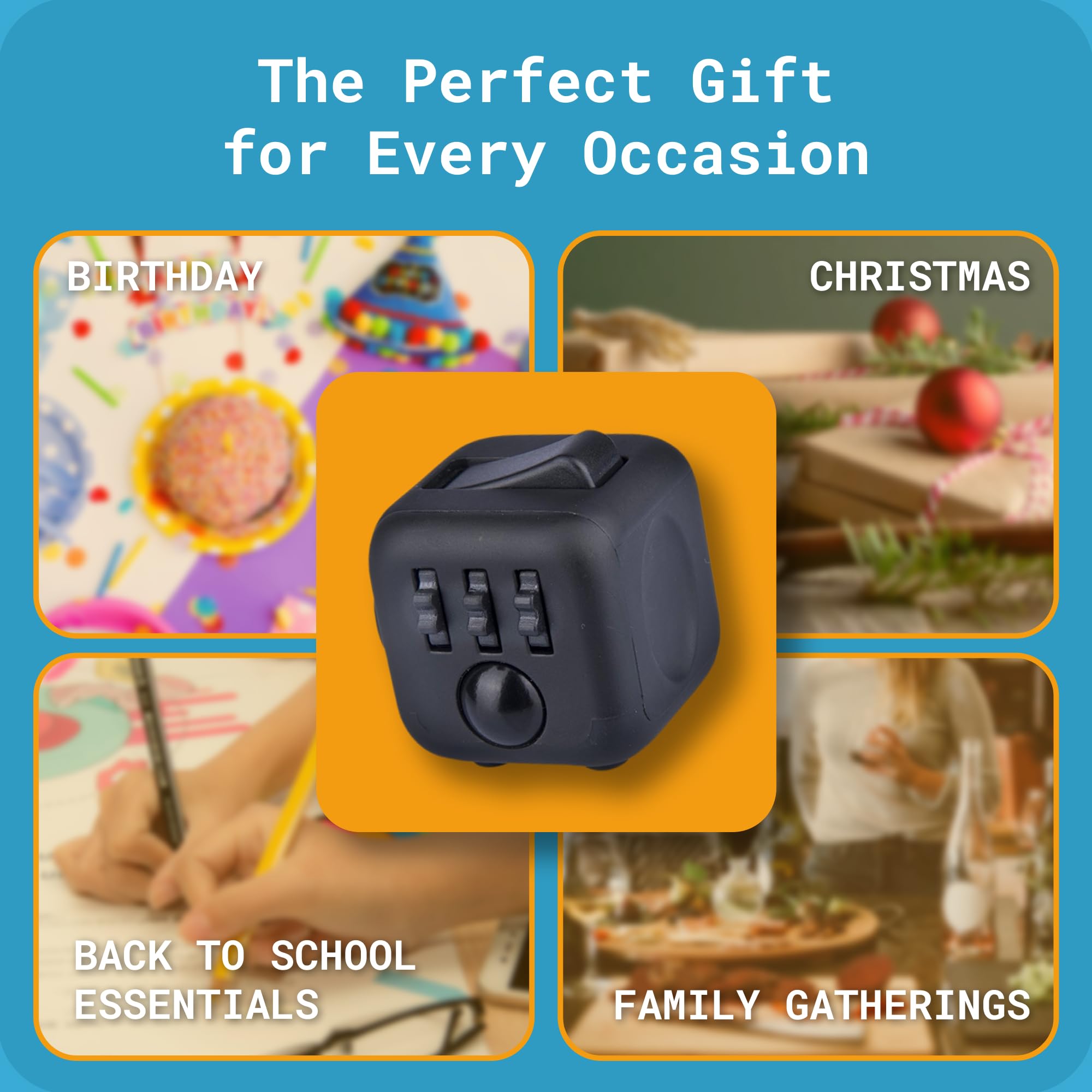 Amazon | Antsy Labs Midnight Fidget Cube | フィジェットキューブ