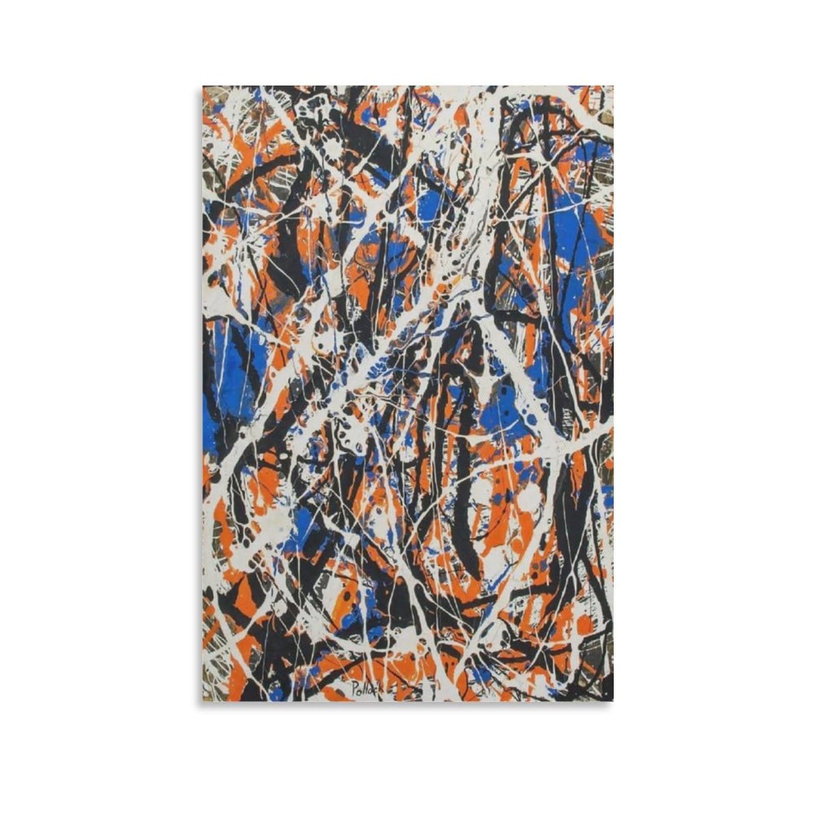 Amazon.co.jp: Jackson Pollockジャクソン・ポロック画家の作品《抽象