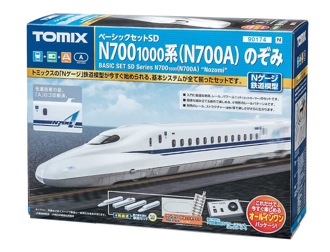 Amazon | TOMIX Nゲージ ベーシックセット SD N700-1000系 (N700A