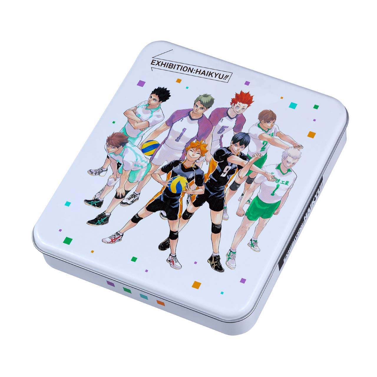Amazon.co.jp: ハイキュー!!展 連載完結記念 原画展 グッズ 缶入り