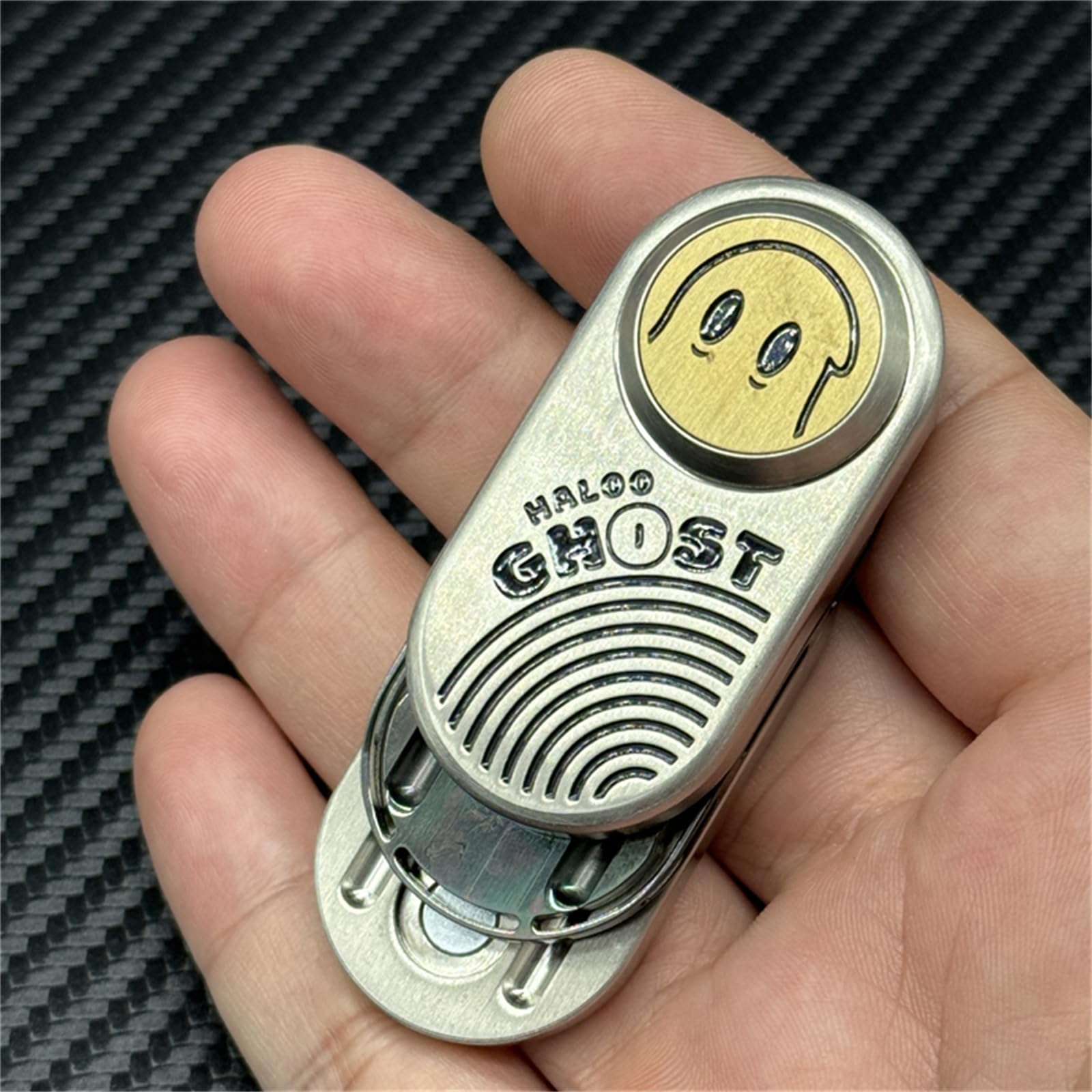 Amazon.co.jp: Novel Ghost EDC フィジェットスライダー ジルコニウム