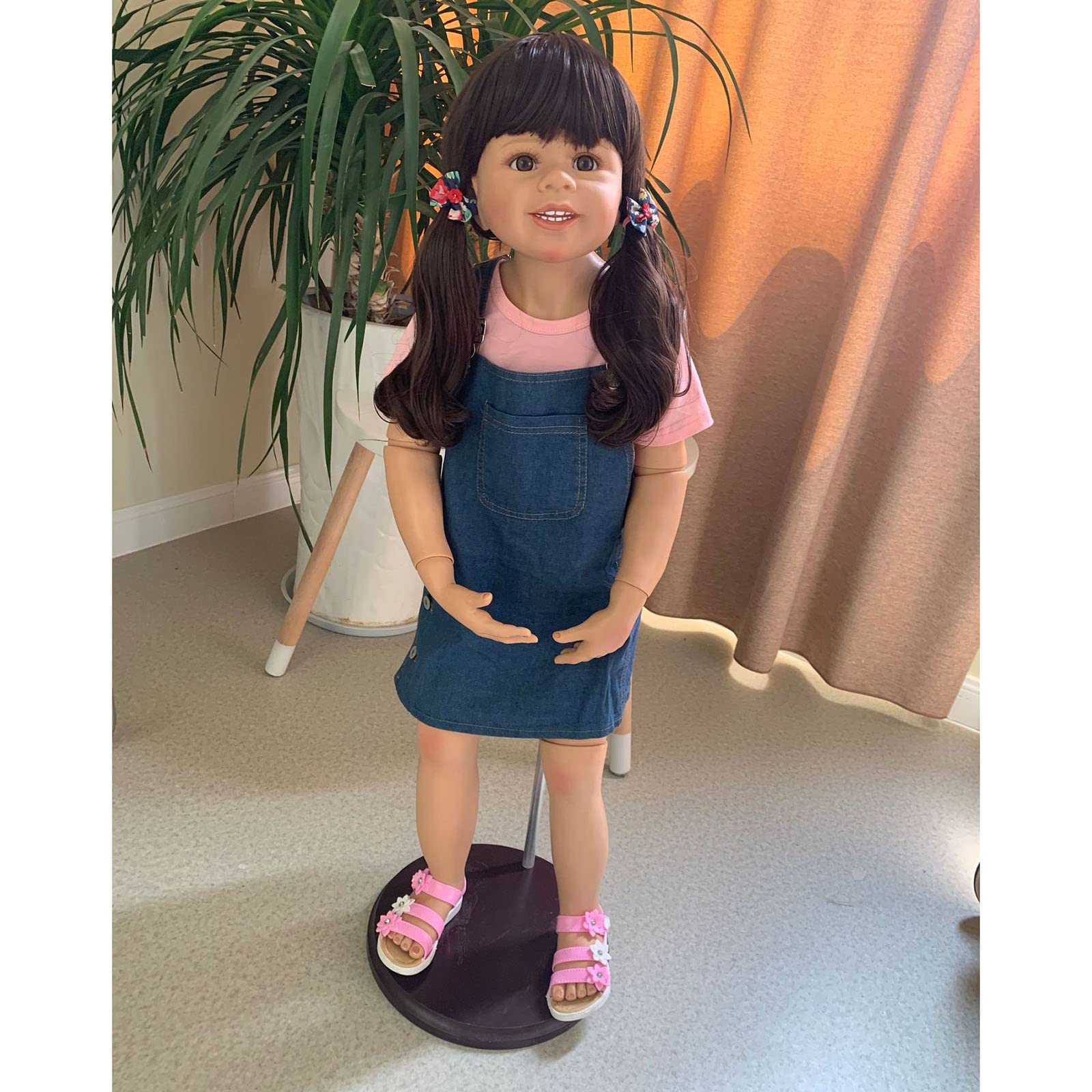 Amazon.co.jp: 39インチ98cm 立っている生まれ変わった赤ん坊の人形の