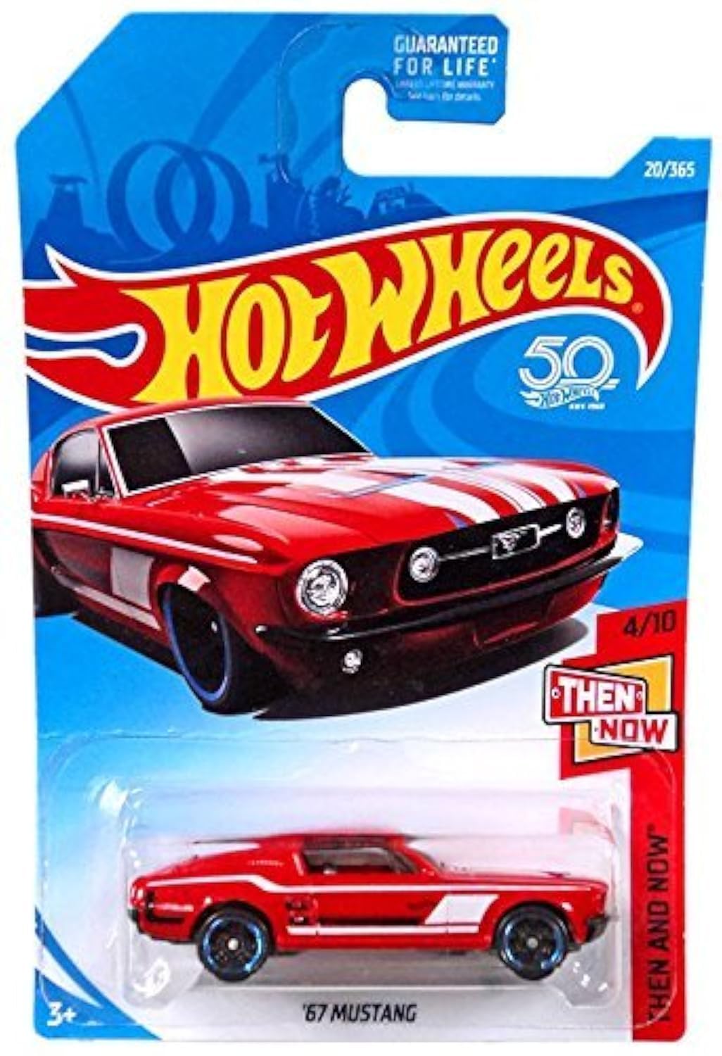 Hot Wheels 2018 50th Anniversary Then and Now 67 Mustang 20/365