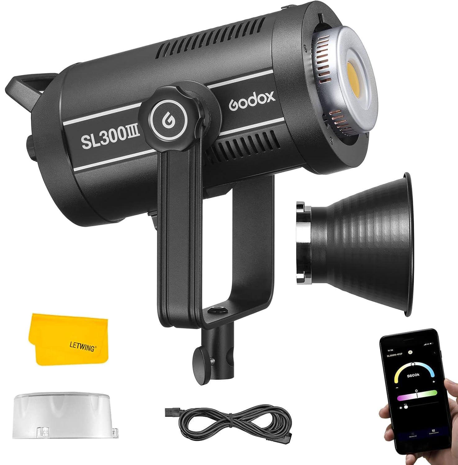 Amazon.com : Godox SL300III SL300WIII 330W Daylight LED Continuous
