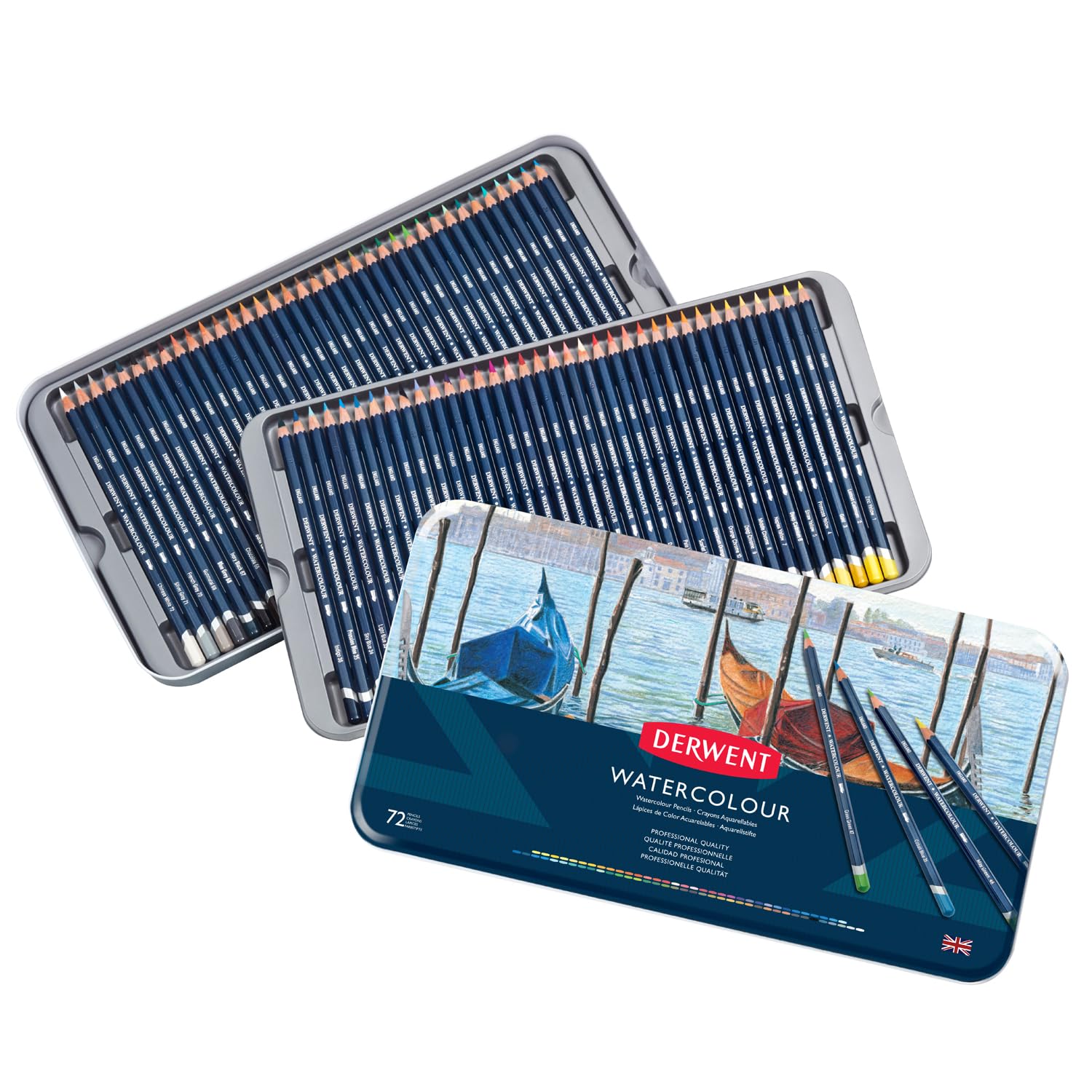 Amazon | Derwent ダーウェント 水彩 色鉛筆 ウォーターカラーペンシル