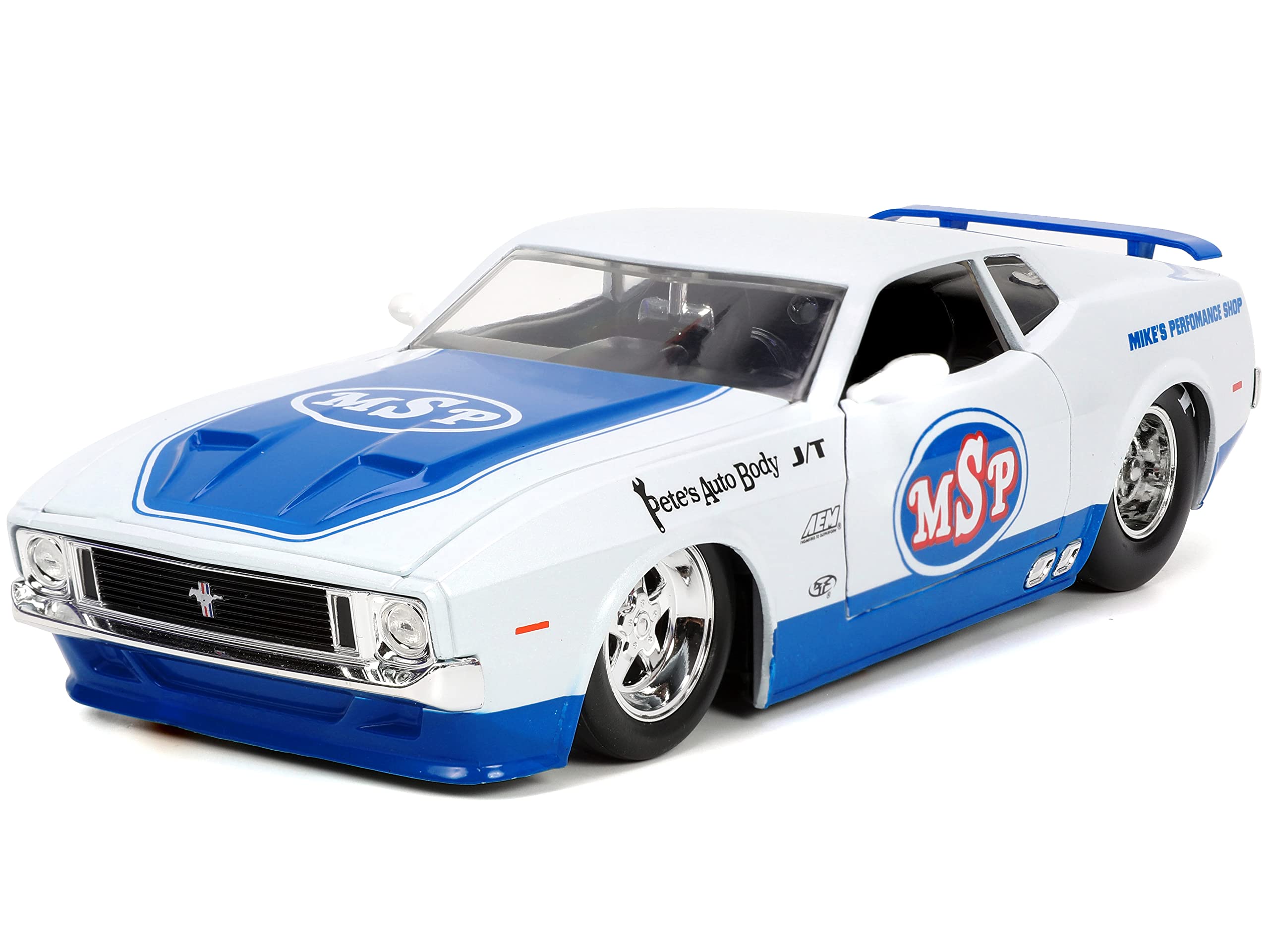 Amazon.com: Jada Toys Big Time Muscle 1:24 1973 Ford Mustang Mach