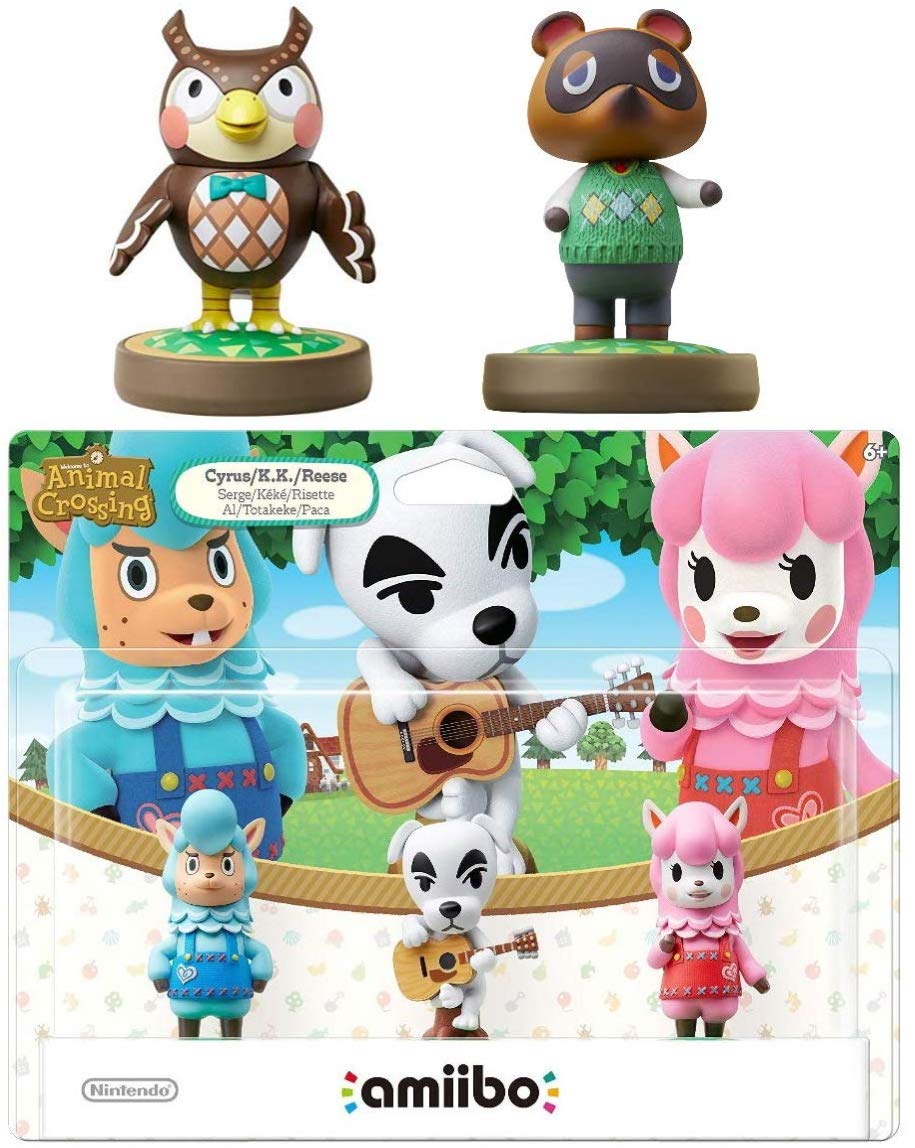 Amazon.com: Animal Crossing Series 3-Pack Amiibo (Animal Crossing