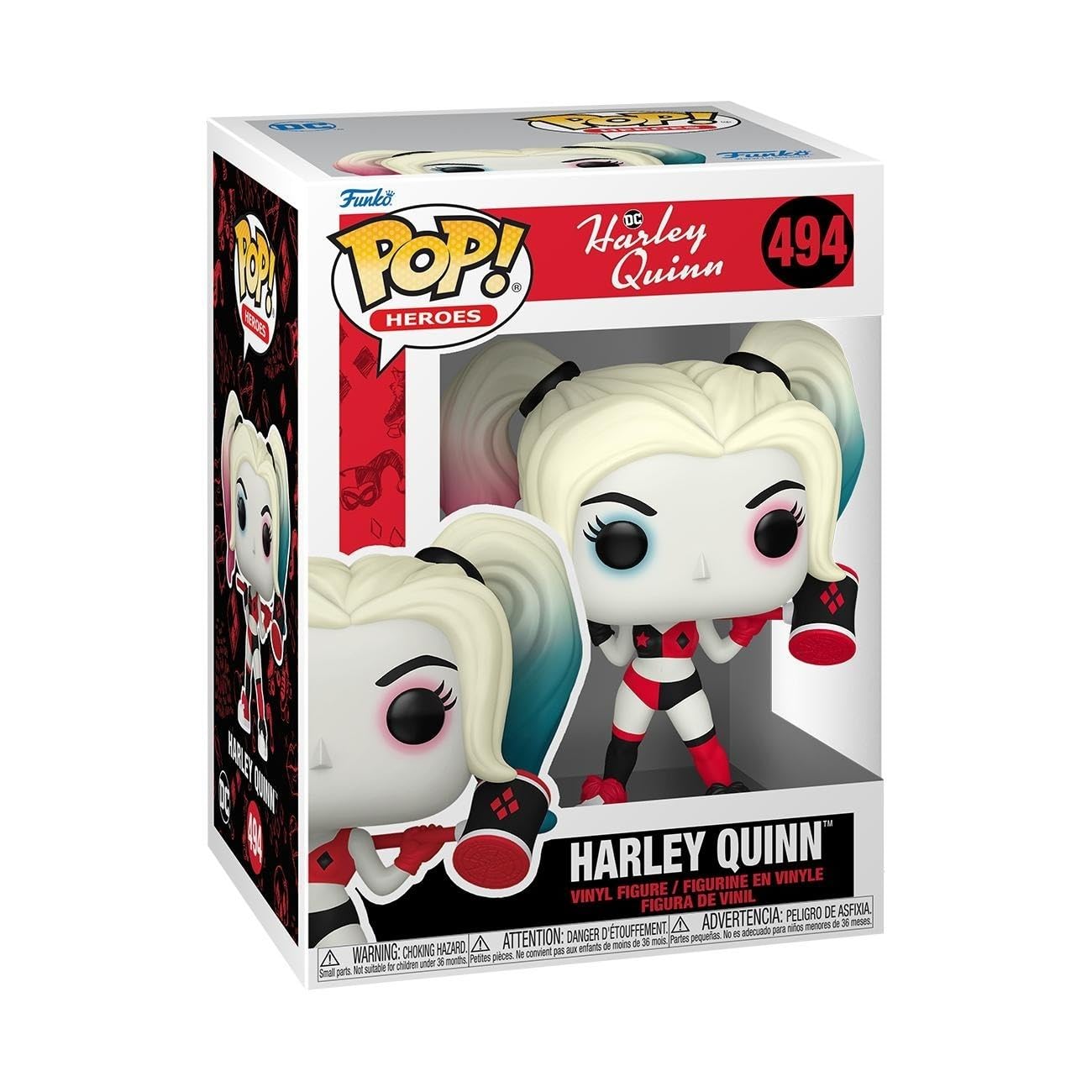 Amazon.co.jp: ディーシー ハーレイ・クイン おさげ フィギュア Funko